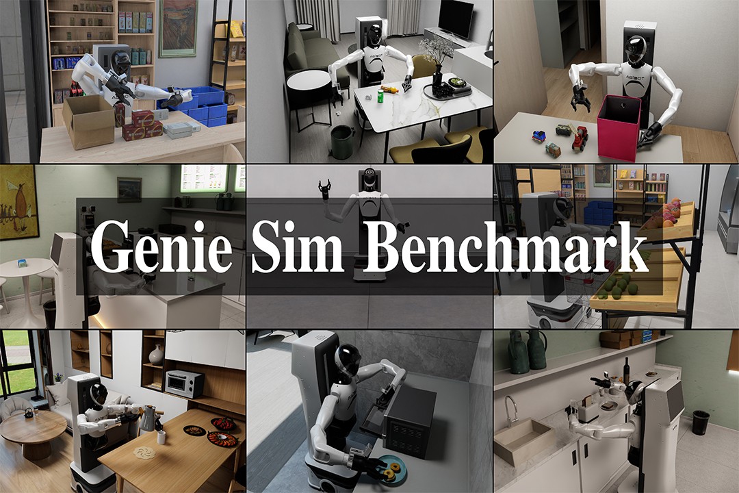 再掀开源浪潮！球速体育机器人发布并开源仿真评测工具Genie Sim Benchma...